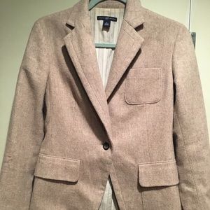 Gap Tan Wool Blazer
